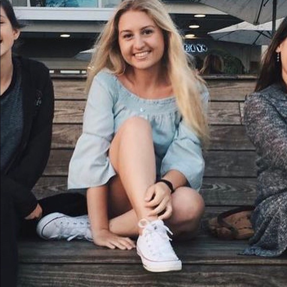 Light blue romper